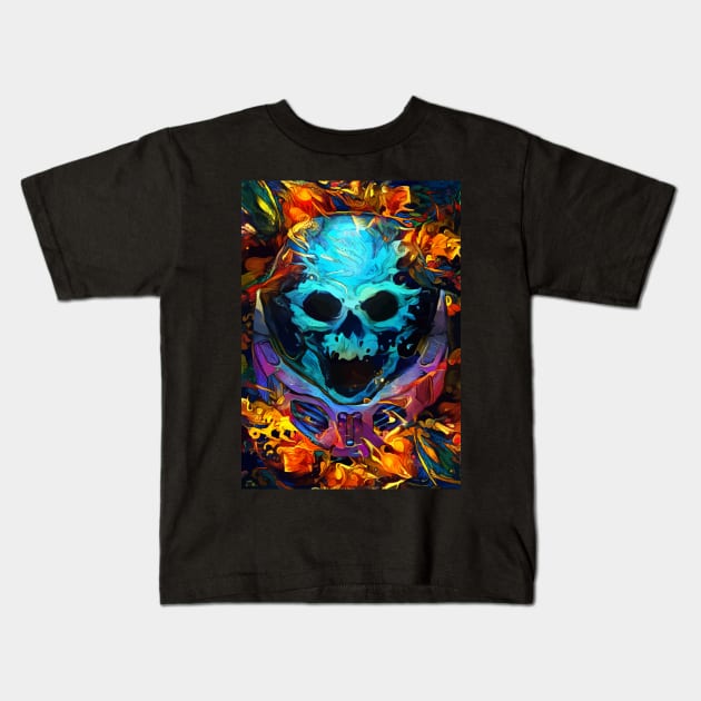 Colorful Reach Kids T-Shirt by hustlart